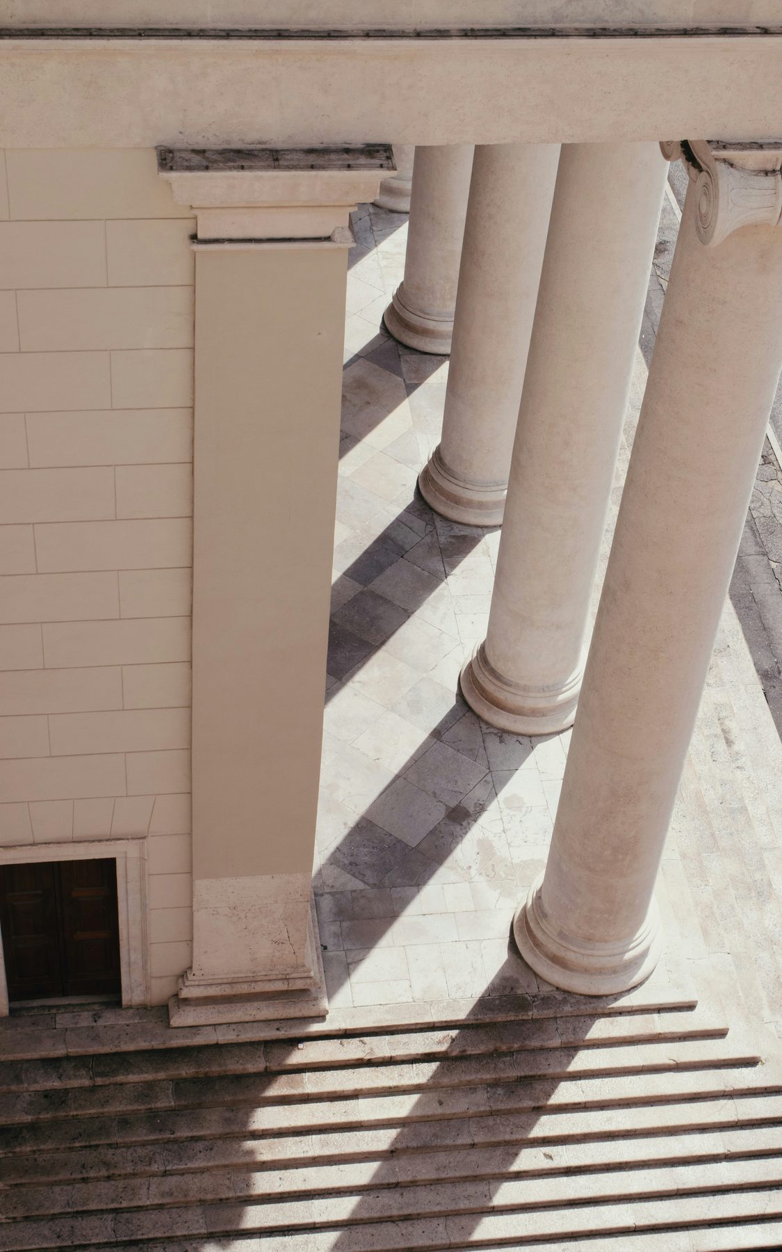 Architectural detail in Borgo Teresiano, Trieste