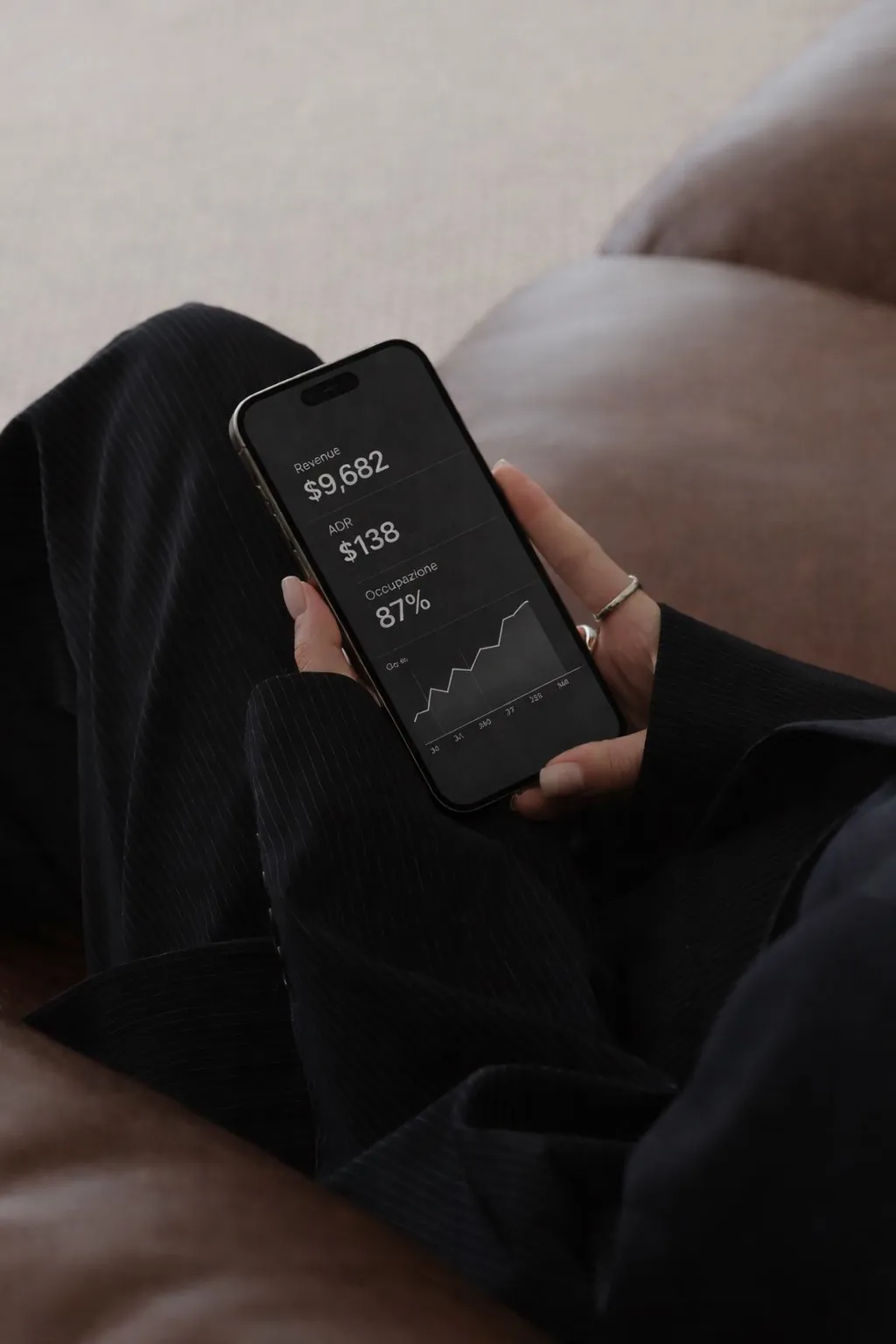 Il portale proprietari di The Concept Studio su smartphone